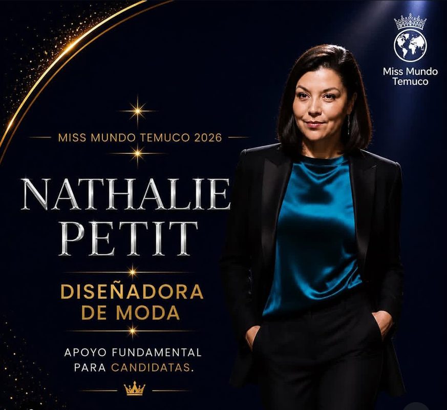 Nathalie Petit, diseñadora de moda de Puerto Saavedra nominada en los Chile Fashion Awards 2026