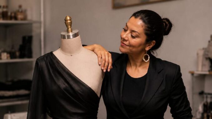 Nathalie Petit, diseñadora de moda de Puerto Saavedra nominada en los Chile Fashion Awards 2026