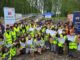 Estudiantes participando en talleres practicos de educacion vial en el parque vial de Temuco