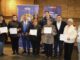 Autoridades y personas mayores en el inicio de entrega de recursos del Fondo Nacional del Adulto Mayor en Lautaro