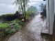 Calles inundadas y viviendas afectadas tras intensa tormenta de granizo en Curacautín