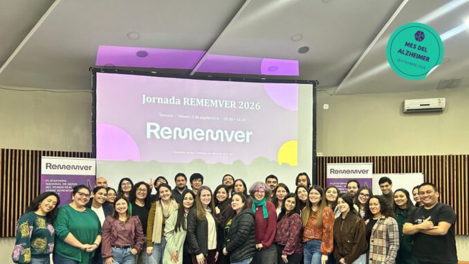 Personal medico del Hospital Dr. Hernan Henriquez Aravena participando en el proyecto nacional de demencias Rememver