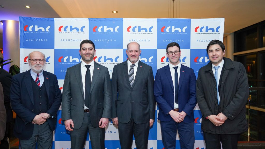 José Esteban Martabid asume la presidencia de la Cchc Araucanía con foco en Innovación y desarrollo regional