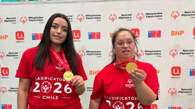 Deportistas de La Araucanía clasificados en bádminton para los Juegos Mundiales de Olimpiadas Especiales Santiago 2027.