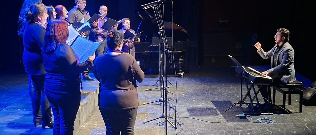 Presentación de la primera Jornada Coral Voces del Sur en el Centro Cultural Municipal Liquen de Villarrica