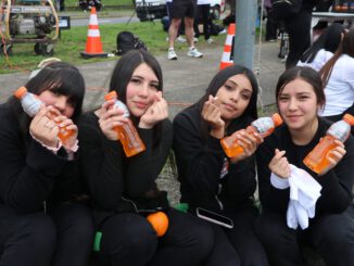 Participantes de la Eco Run 2026 corriendo en la costanera de Villarrica
