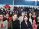 Estudiantes y funcionarios del Liceo Bicentenario Araucanía celebran el Día del Profesor con una emotiva ceremonia.