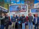 Taxibuses de Temuco decorados con la campaña de Familias de Acogida en La Araucanía
