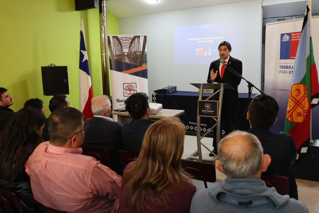 Equipos de profesionales del MINVU listos para iniciar el Programa Quiero Mi Barrio en comunas de La Araucanía