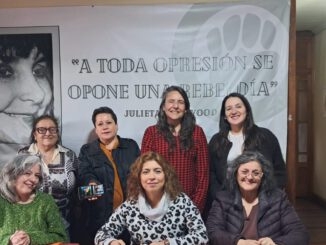 Representantes de partidos de oposición de La Araucanía constituyendo la Mesa Regional de Mujeres en Temuco