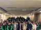 Estudiantes escolares participando en el primer Encuentro de Líderes Jóvenes en Santo Tomás Temuco