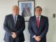 Senador Miguel Becker reunido con autoridades para gestionar la modernizacion del Estadio German Becker de Temuco