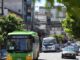 Buses eléctricos circulando por las calles de Temuco como parte de la modernización del transporte público.