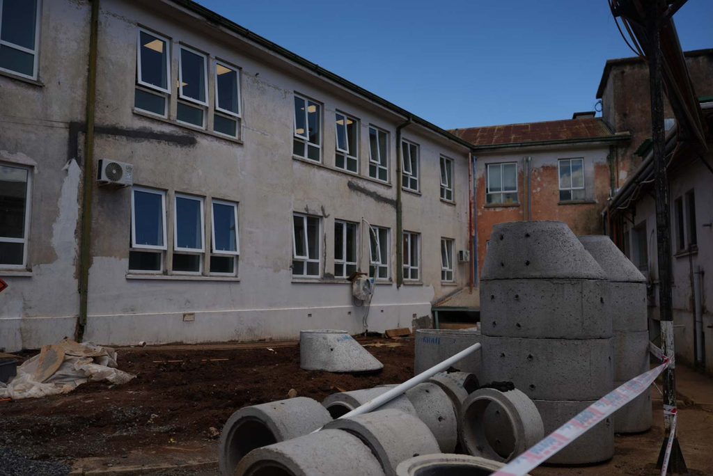 Visita inspectiva a las nuevas obras de infraestructura de salud en Traiguén