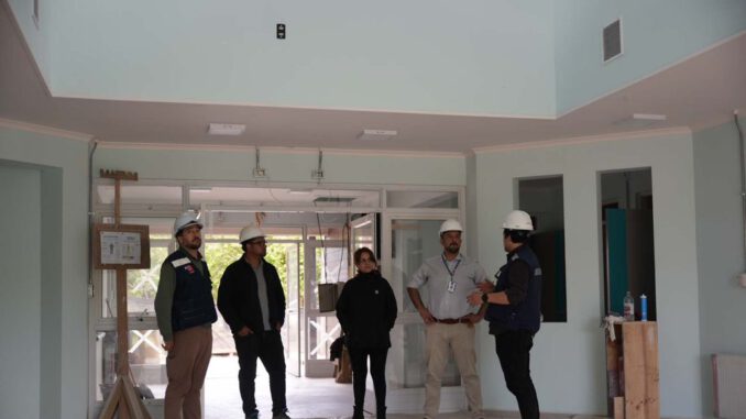 Visita inspectiva a las nuevas obras de infraestructura de salud en Traiguén