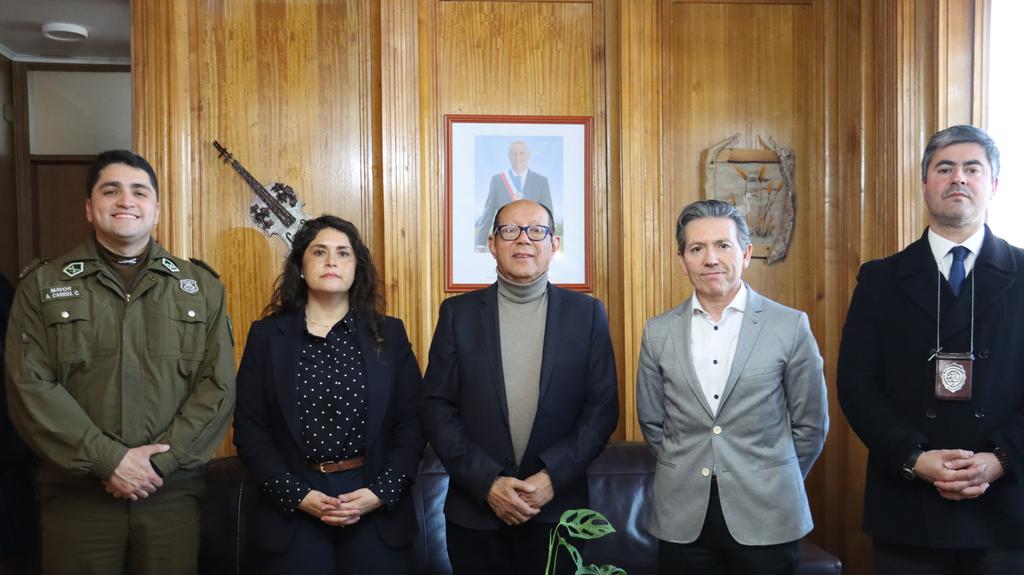 Villarrica refuerza la Seguridad local mediante nueva instancia de coordinación policial comunal