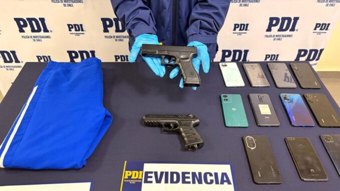 Operativo policial en Temuco tras una violenta encerrona que dejó tres detenidos