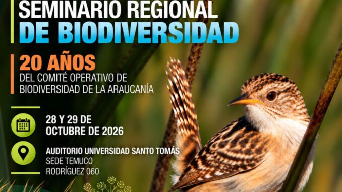 Expertos ambientales reunidos en el XVI Seminario Regional de Biodiversidad en la Universidad Santo Tomás